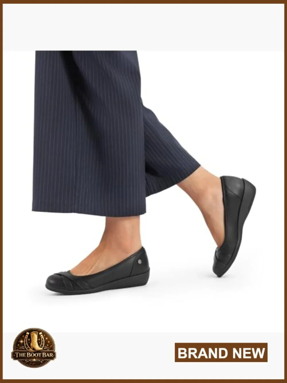 Women's Ballet Flats Comfortable Wedge Heel Office Work Dress Shoes